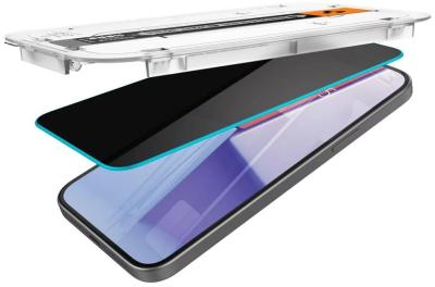 Spigen Glass tR EZ Fit HD Privacy 1 Pack for iPhone 15 Plus