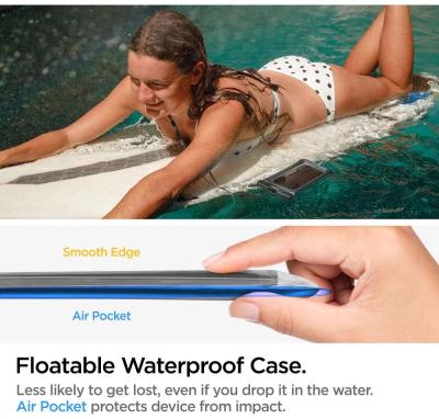 Spigen Aqua Shield WaterProof Floating Case A610 1 Pack Black