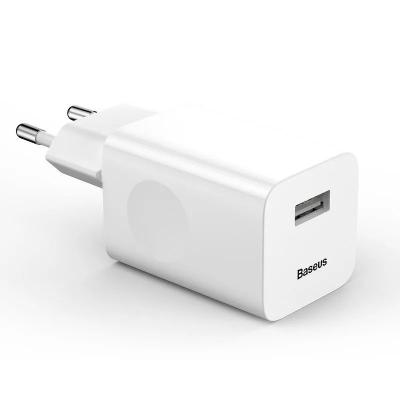 Baseus USB Quick Charger 3.0 24W White