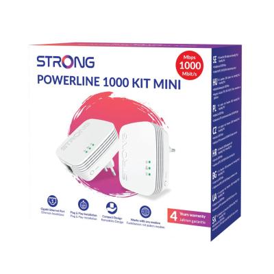 Strong Powrline 1000 Duo Mini Powerline Adapter Kit