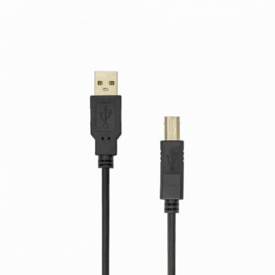 SBOX USB A Male - USB B Male cable 3m Black