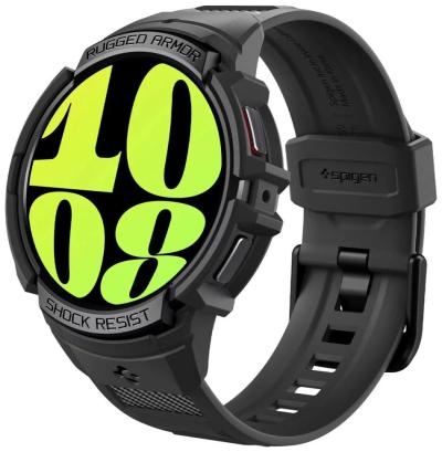 Spigen Rugged Armor Pro Samsung Galaxy Watch6 44mm Black