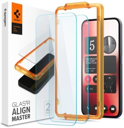 Spigen Glass tR AlignMaster Nothing Phone (2a) 2 Pack