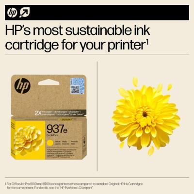 HP 937e Yellow tintapatron