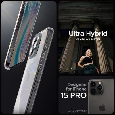 Spigen Ultra Hybrid iPhone 15 Pro Space Crystal