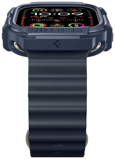 Spigen Rugged Armor Apple Watch Ultra 2/1 49mm Navy Blue