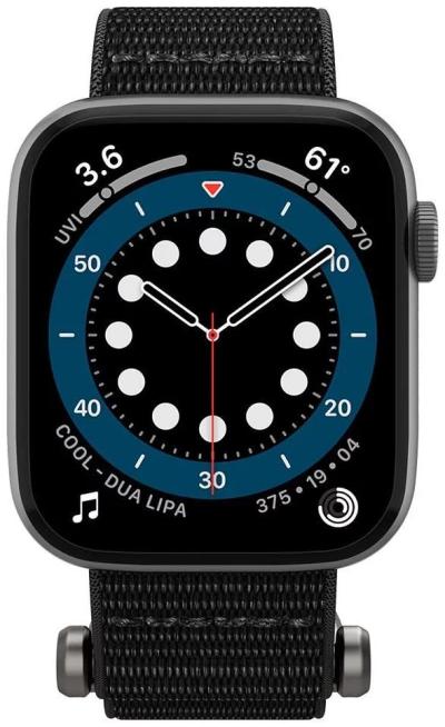 Spigen DuraPro Flex Apple Watch Ultra 2/1 49mm 9/8/7 45mm SE/6/5/4 44mm 3/2/1 42mm Black