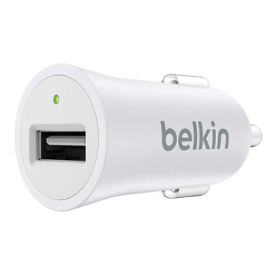 Belkin MIXIT UP Metallic Universal USB Car Charger White