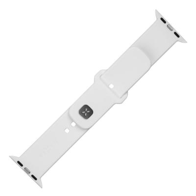 FIXED Silicone Sporty Strap Set for Apple Watch 38/40/41mm White