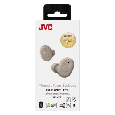 JVC HA-A11T Marshmallow True Wireless Earbuds Beige