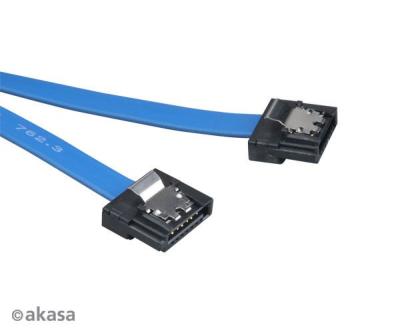 Akasa SATA Proslim cable 30cm Blue