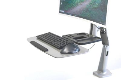 Digitus DA-90381 Ergonomic Stand/ Sit Workstation for Desktop Mount Silver
