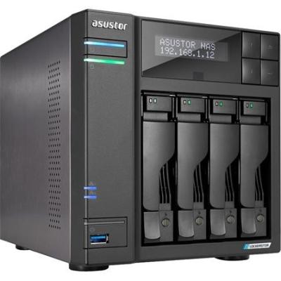 Asustor NAS AS6704T (4GB) (4xHDD + 4xM.2 SSD)