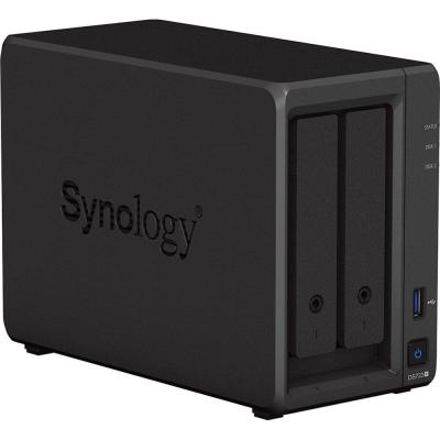 Synology NAS DS723+ (2GB) (2x6TB HDD + 2xM.2 SSD)