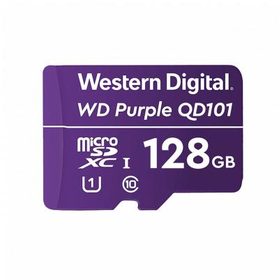 Western Digital 128GB microSDXC Class10 UHS-I (U1) Purple QD101 adapter nélkül
