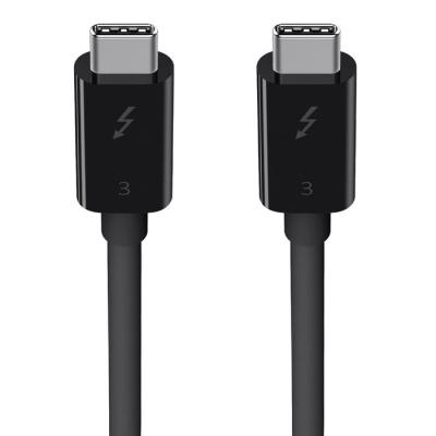 Belkin Thunderbolt 3 USB-C to USB-C cable 0,5m Black
