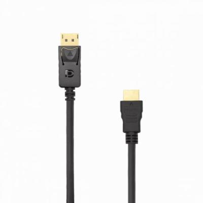 SBOX DP Male - HDMI Male cable 2m Black