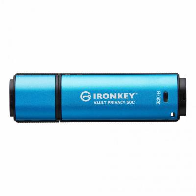 Kingston 32GB IronKey Vault Privacy 50C USB3.2 Blue