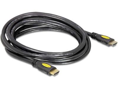 DeLock Cable High Speed HDMI with Ethernet - HDMI-A male > HDMI-A male 4K 5m