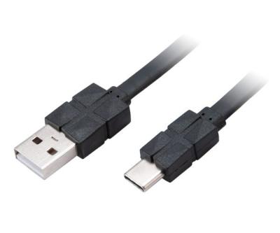 Akasa AK-CBUB43-03BK USB 2.0 Type-C to Type-A Charging & Sync cable
