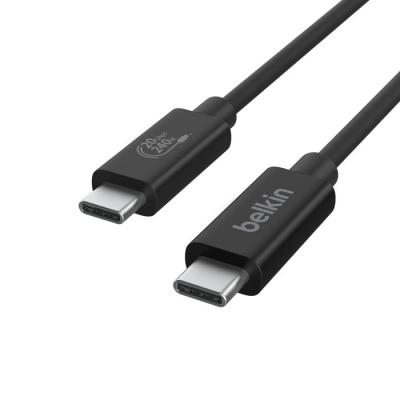 Belkin USB4 USB-C/USB-C 240W + 20Gbps Cable 2m Black