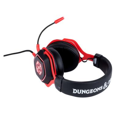 KONIX Dungeons & Dragons D20 Gaming Headset Black/Red