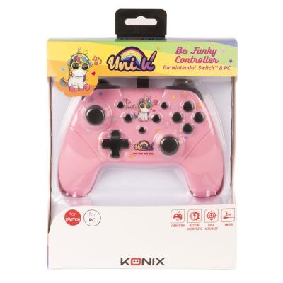 KONIX Unik Be Funky USB Gamepad Pink