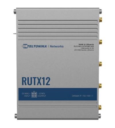 Teltonika RUTX12 Dual LTE CAT6 Industrial Cellular Router