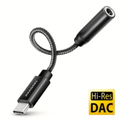 AXAGON ADA-HC USB-C - Hi-Res DAC audio adapter Black