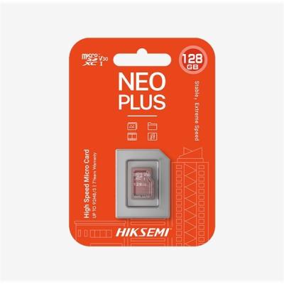 HikSEMI 128GB microSDXC Neo Plus Class 10 adapter nélkül