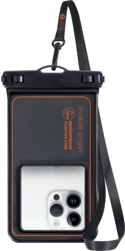 Mobile Origin Waterproof floating case 6,8" Black/Orange