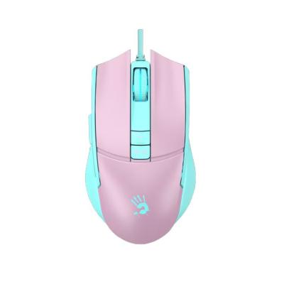 A4-Tech Bloody L65 Max RGB Gaming mouse Sky Pink