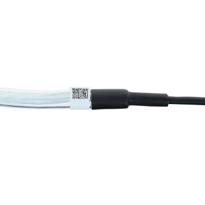 ACT Multimode 50/125 OM4 indoor/outdoor cable 24 fibers with LC connectors 200m Black