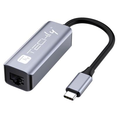 TECHLY  USB-C 3.0 to RJ45 Gigabit Converter Adapter