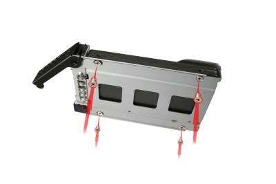 IcyDock ToughArmor MB607SP-B Rugged 4 x 2.5" SAS/SATA HDD/SSD Mobile Rack Enclosure for 5.25" Bay (With Fan Control)