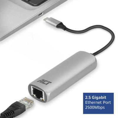 ACT AC7081 USB-C to 2.5 Gigabit Ethernet Adapter