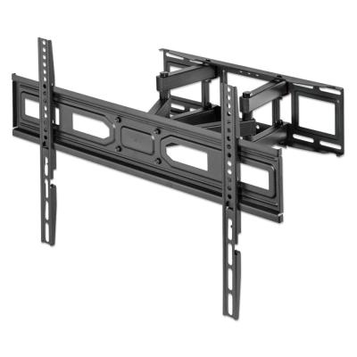 Manhattan Full-Motion TV Wall Mount with Post-Leveling Adjustment 37"-80" Black