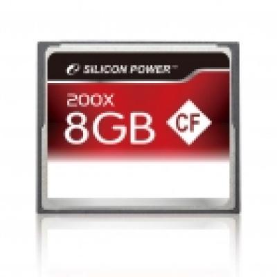 Silicon Power 8GB Compact Flash200x