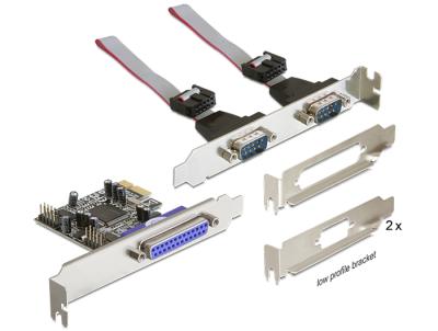 DeLock PCI Express Card > 2x Serial + 1x Parallel