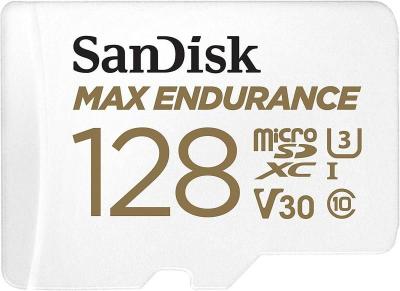 Sandisk 128GB microsSDXC Max Endurance Class 10 U3 V30 adapter nélkül