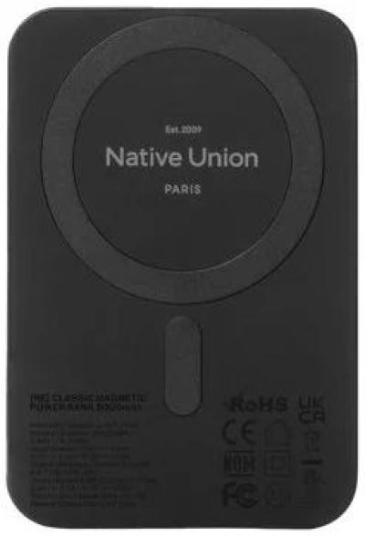 Native Union (Re)Classic Magnetic 5000mAh Power Bank Black