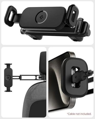 Spigen OneTap Universal Car Mount for Tablet (headrest) Black