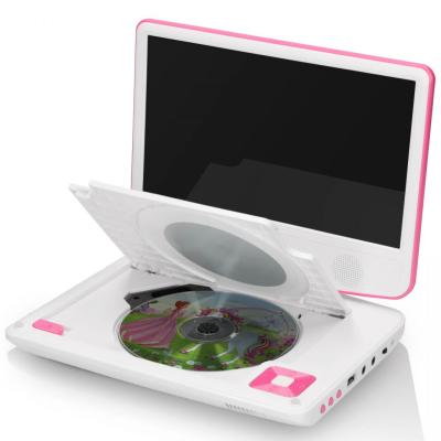 Lenco DVP-910 Hordozható DVD Lejátszó Pink