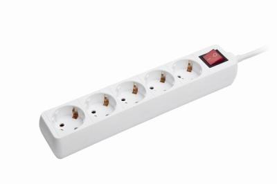Gembird Power Cube surge protector 5 sockets 1,8m White