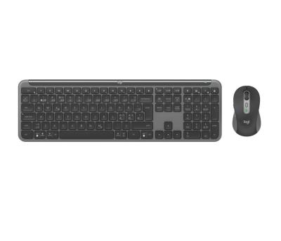 Logitech MK950 Signature Slim Wireless Bluetooth Keyboard Combo Graphite US