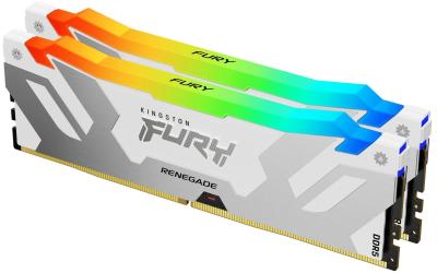 Kingston 32GB DDR5 6400MHz Kit(2x16GB) Fury Beast RGB Expo White