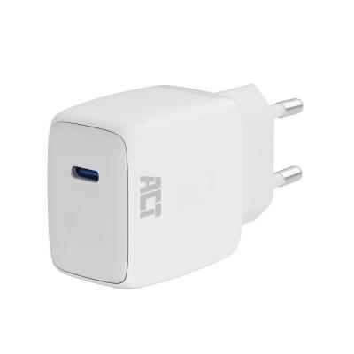 ACT AC2135 USB-C Charger 35W with Power Delivery PPS and GaNFast White