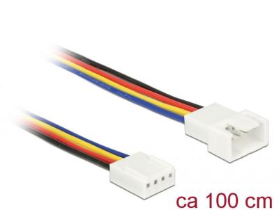 DeLock Extension Cable PWM Fan Connection 4 Pin 100cm
