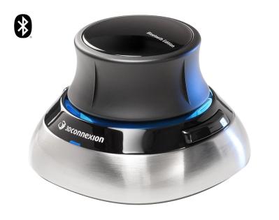 3D Connexion SpaceMouse Wireless Bluetooth Mouse Black