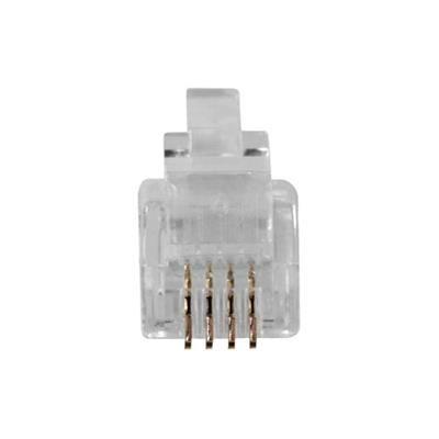 ACT J10 (4P/4C) modulaire connector for flat cable